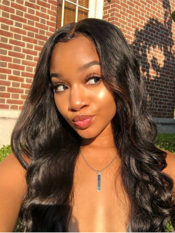 Body Wave Virgin Hair Lace Front Wig
