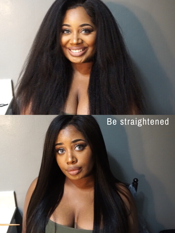 Shawna - Kinky Straight Lace Front Wig
