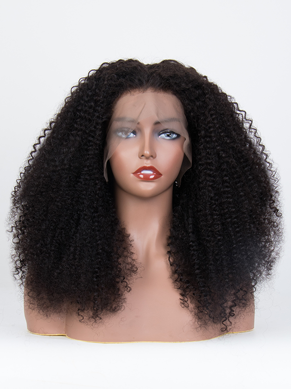 Natural Curly Hair Lace Front Wig